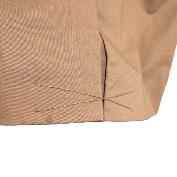 Teenie Weenie All That Bear Tan Khaki Double Breasted Belted Trench Coat Size S - Picture 16 of 16